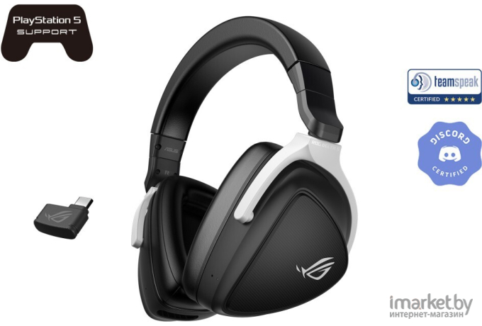 Игровая гарнитура Asus ROG Delta S Wireless (90YH03IW-B3UA00)