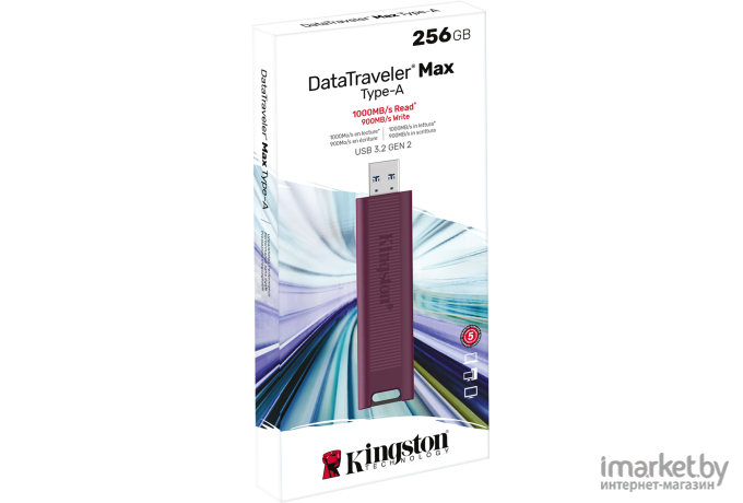 Накопитель USB Kingston DataTraveler Max 256GB DTMAXA/256GB