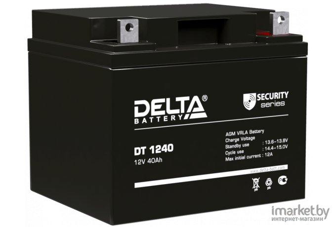 Аккумулятор для ИБП DELTA DT 1240 12V/40Ah