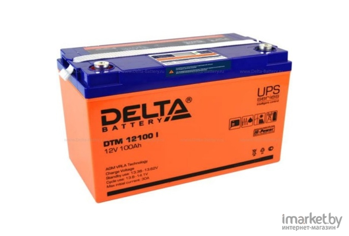 Аккумулятор для ИБП DELTA DTM 12100 I 12V/100Ah