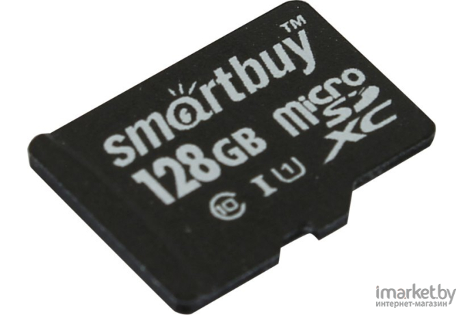 Карта памяти SmartBuy 128Gb Class 10 UHS-I + SD adapter