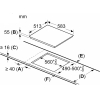 Индукционная варочная панель Bosch PIF645BB5E