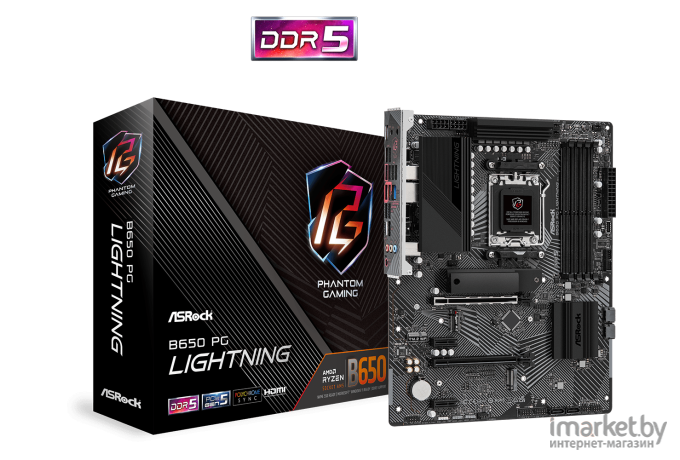 Материнская плата ASRock B650 PG Lightning