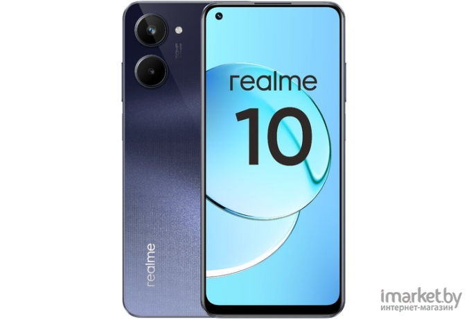 Смартфон Realme 10 8/256GB NFC Rush Black (RMX3630)