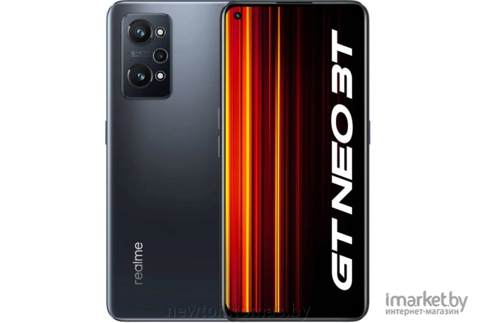 Смартфон Realme GT Neo 3T 8/128GB NFC Shade Black (RMX3371)