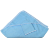 Полотенце Italbaby 100х100 см махровое с капюшоном + мочалка голубой (050,4150-2)