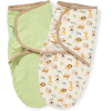 Конверт детский Summer Infant SwaddleMe Organic S/M 2 шт джунгли (54070)