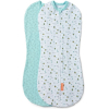 Конверт детский Summer Infant Swaddlepod на молнии 2 шт розовые пчелки/голубой (58553A)