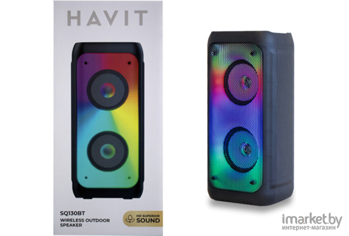 Портативная колонка Havit SQ130BT Черный