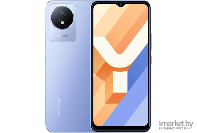 Смартфон Vivo Y02 2GB/32GB Orchid Blue (V2217)