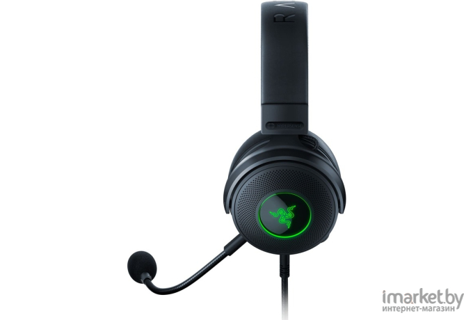 Наушники с микрофоном Razer Kraken V3 HyperSense черный (RZ04-03770100-R3M1)