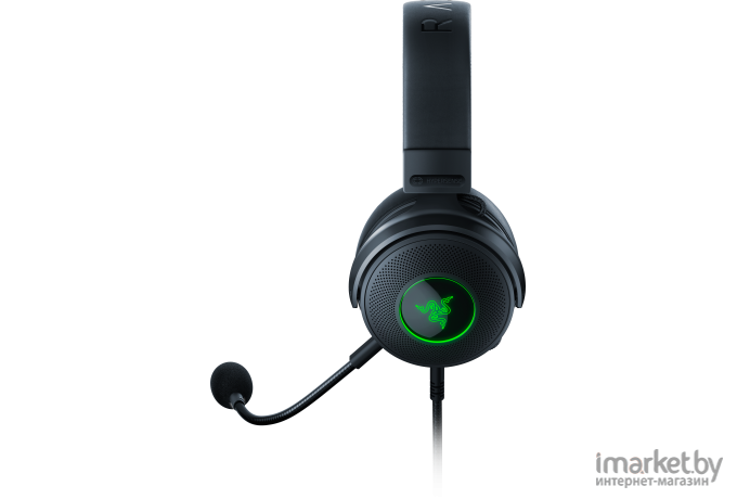 Наушники с микрофоном Razer Kraken V3 HyperSense черный (RZ04-03770100-R3M1)