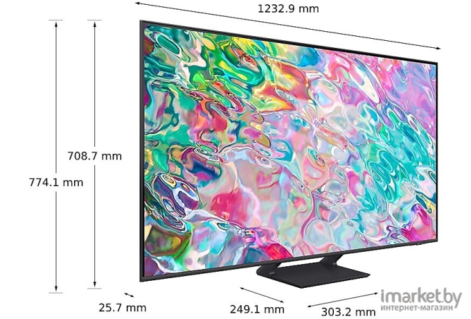 Телевизор Samsung QLED Q70B (QE55Q70BAUXRU)