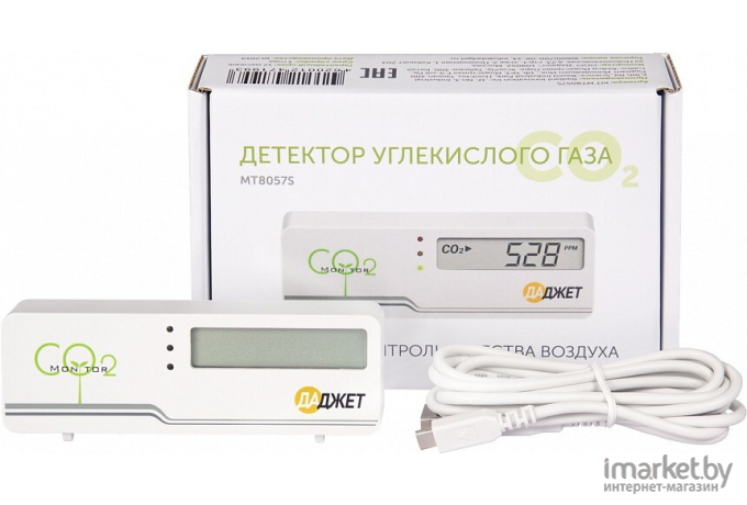 Детектор углекислого газа со звуковым сигналом Даджет KIT (MT8057S)