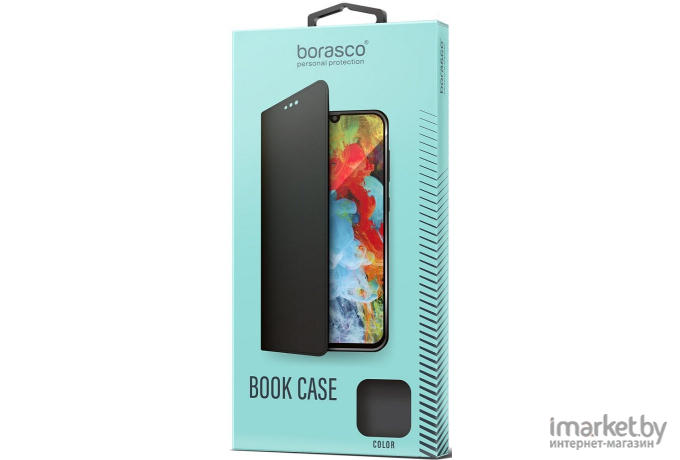 Чехол для телефона BoraSCO Book Case Xiaomi Redmi 9C черный