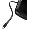 Внешний аккумулятор Baseus PPQD-H01 Qpow Digital Display quick charging power bank 20000mAh 20W (IP Cable) Black