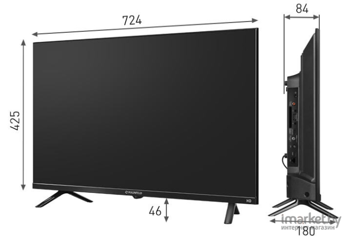Телевизор Maunfeld MLT32HSD02