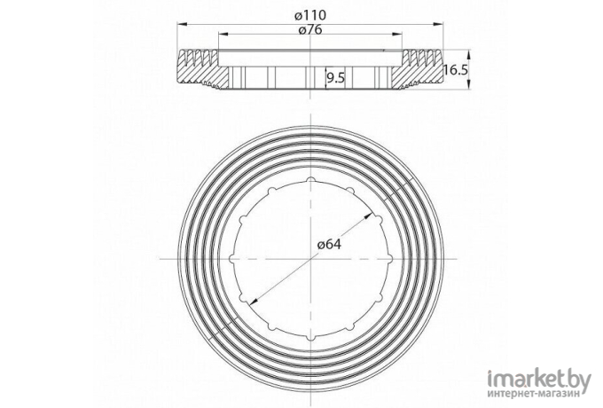 Арматура Iddis F012400-01K