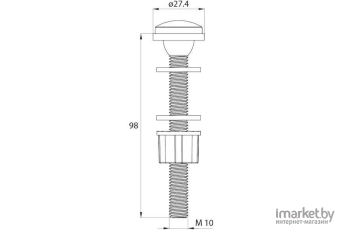 Арматура Iddis F012400-01K