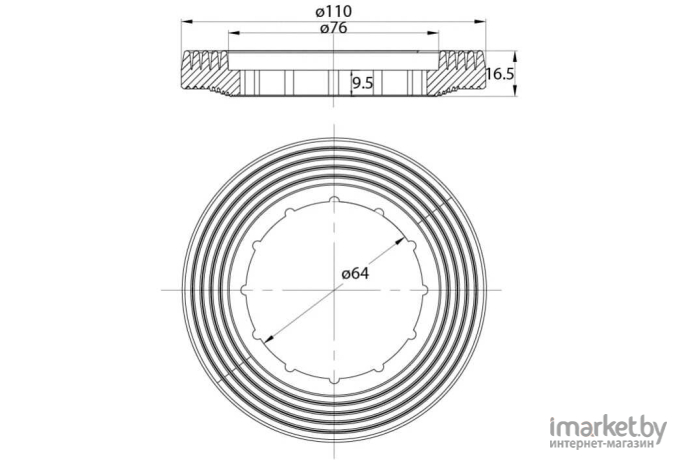 Арматура Iddis F012400-02K