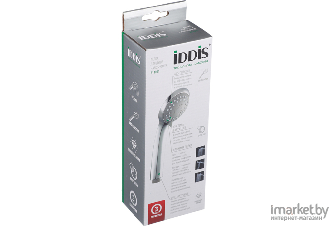 Душевая лейка IDDIS 3F (A11031)