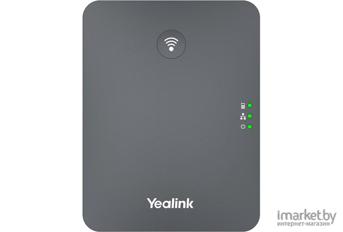 Базовая IP-DECT станция Yealink W70B черный