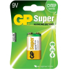 Батарейка GP Крона 9V Super Alkaline (1604A/6LR61/6LF22)