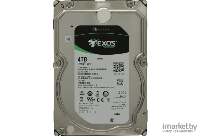 Жесткий диск Seagate Enterprise Capacity 4TB (ST4000NM0035)