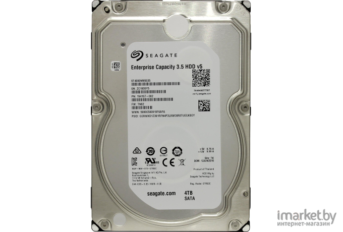 Жесткий диск Seagate Enterprise Capacity 4TB (ST4000NM0035)