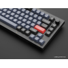 Клавиатура Keychron V1 (Frosted Black, RGB, Hot-Swap, Knob, Keychron K pro Brown Switch)