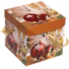 Подарочная коробка Серпантин Бой курантов 15x15x15 см (214-040)