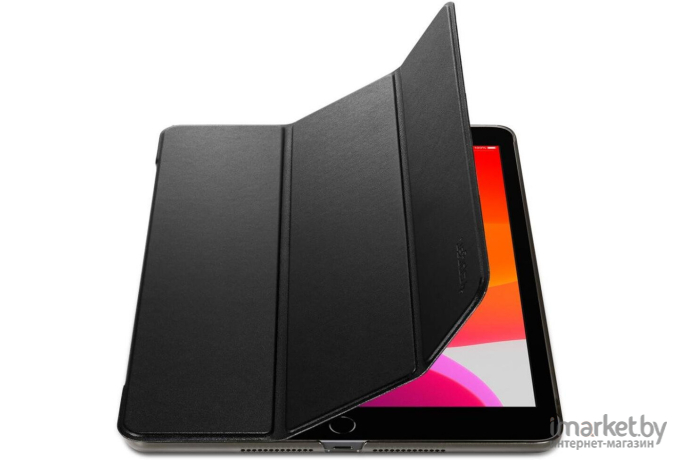 Чехол для планшета Spigen Smart Fold для iPad 10.2 2019/2020/2021 Black (ACS00373)