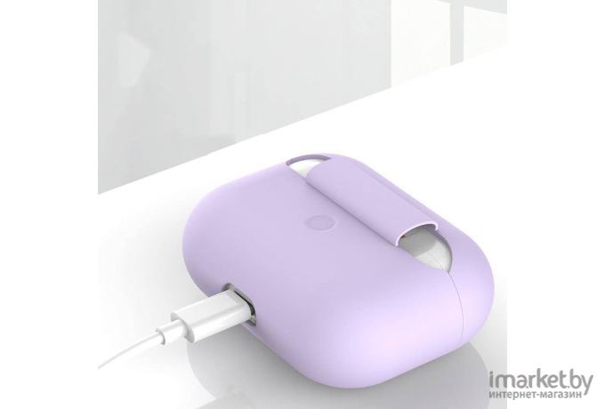 Чехол для наушников Tech-Protect Icon для Apple AirPods Pro 1/2 Violet