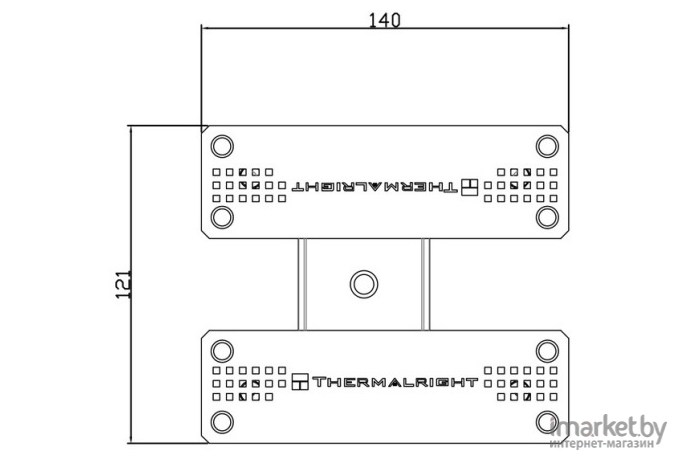 Кулер для процессора Thermalright Frost Spirit 140 White V3