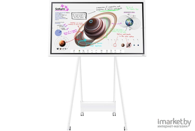 Панель Samsung Flip Chart WM55B белый (LH55WMBWBGCXCI)