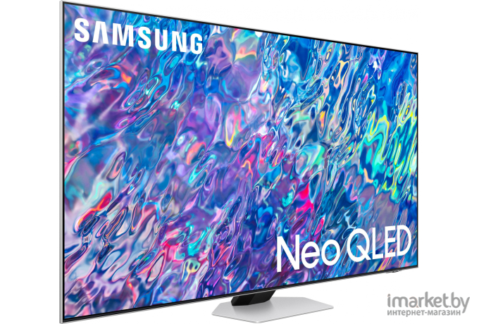 Телевизор Samsung QE85QN85BAUXCE серебристый