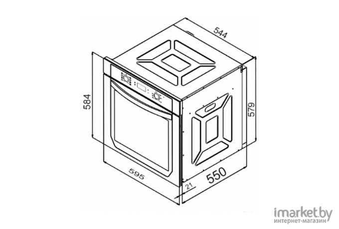 Духовой шкаф Schtoff Decor 1000 TCA