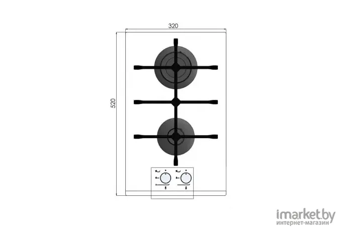 Варочная панель Schtoff H 3003 P06 IS черное стекло