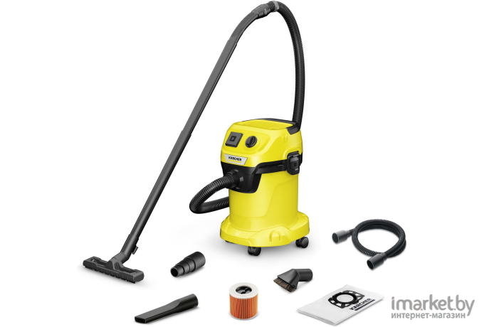 Строительный пылесос Karcher WD 3 P V-17/4/20 (1.628-175.0)