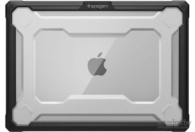 Чехол для ноутбука Spigen Rugged Armor для MacBook Pro 14 2021-2022 Matte Black (ACS04409)