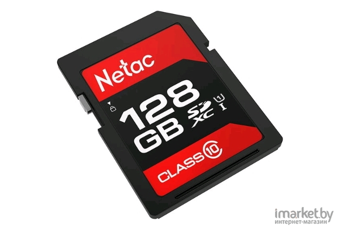 Карта памяти Netac SDXC 128GB U1/C10 P600 (NT02P600STN-128G-R)