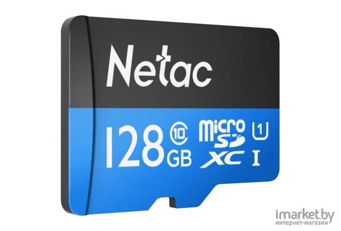 Карта памяти Netac SDXC 128GB U1/C10 P600 (NT02P600STN-128G-R)