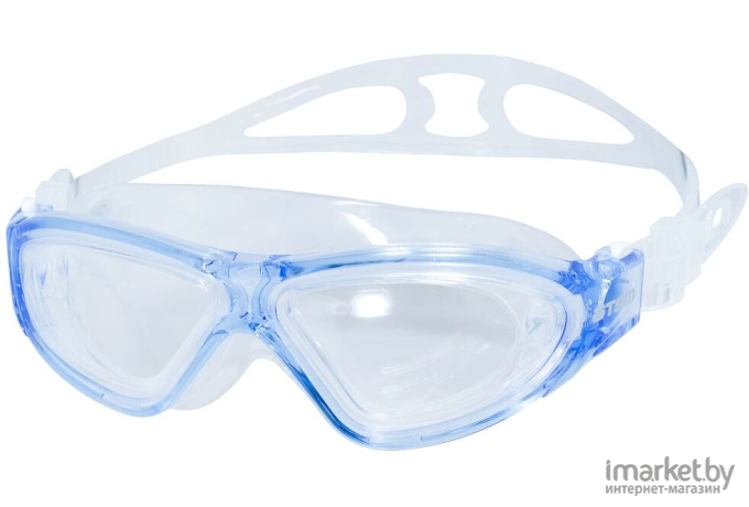 Очки-полумаска для плавания Atemi Z102 силикон синий