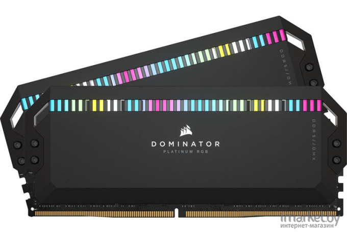 Оперативная память Corsair Dominator Platinum RGB 2x32GB DDR5 5200MHz (CMT64GX5M2B5200C40)