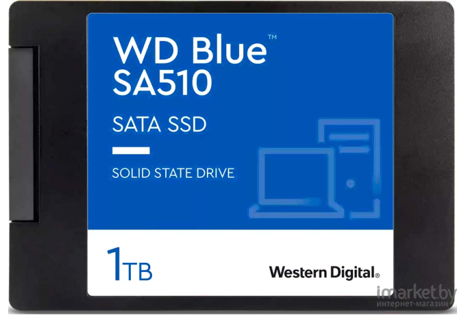 SSD-накопитель WD Blue SA510 1TB (WDS100T3B0A)