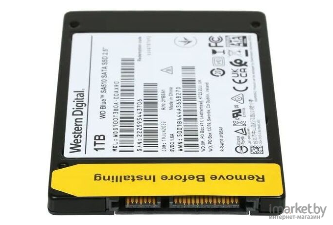 SSD-накопитель WD Blue SA510 1TB (WDS100T3B0A)