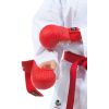 Перчатки для единоборств Tokaido Karate mitts without thumb M красный (TOK-KM-01-WKF PK-3)