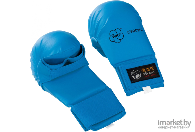 Перчатки для карате Tokaido Karate mitts without thumb XL синий (TOK-KM-01-WKF PK-3)