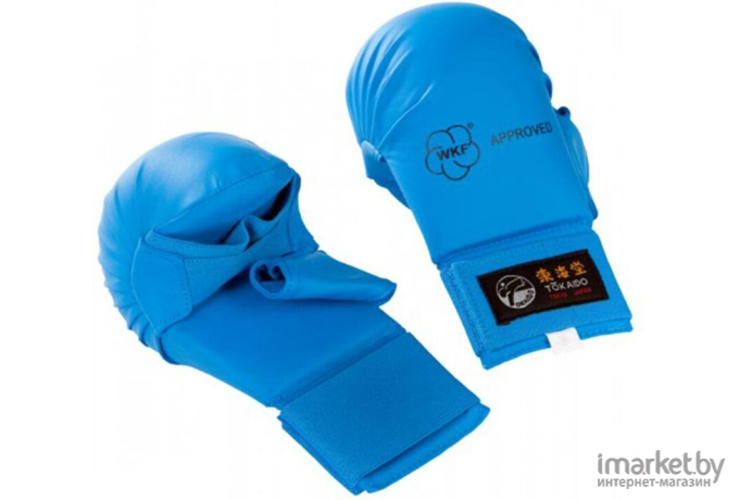 Перчатки для карате Tokaido Karate mitts with thumb XL синий (TOK-KM-02-WKF PK-3)