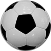 Футбольный мяч Vimpex Sport Official 5 размер белый/черный (9088)